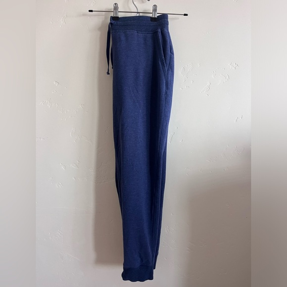 LL Bean Blue Jogger Sweatpants - Picture 1 of 3